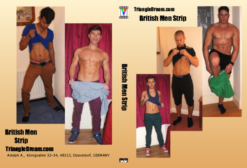 British Men Strip Home DVD