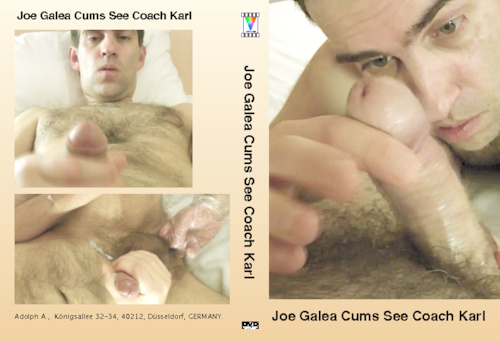 Joe Galea Cums See Coach Karl Home DVD