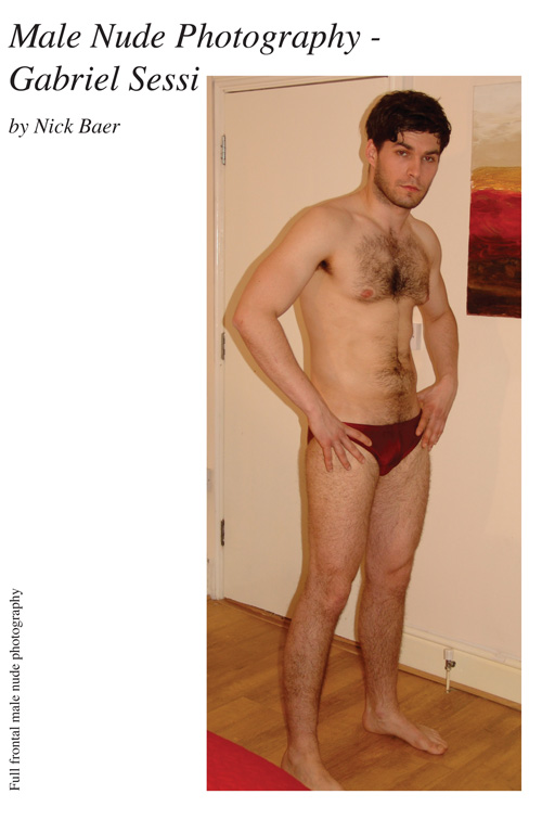 Male Nude Photography- Gabriel Sessi (7x10) Book and eBook