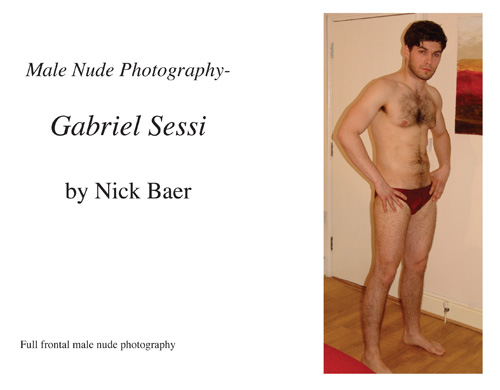Male Nude Photography- Gabriel Sessi Book and eBook