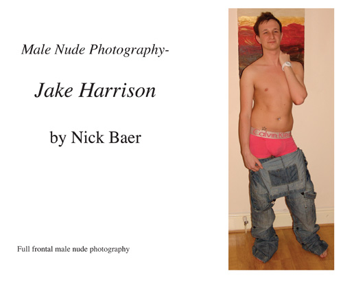 Male Nude Photography- Jake Harrison Book and eBook